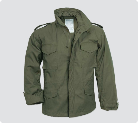 KD Hosiery Mills Military Jacket