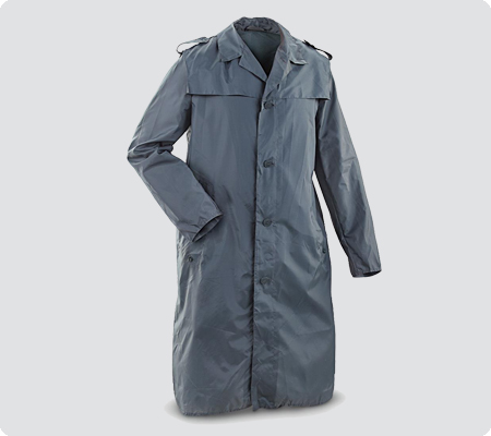 KD Hosiery Mills Military Raincoat